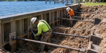 Tie-back anchors in bulkheads: what they control and why soil matters